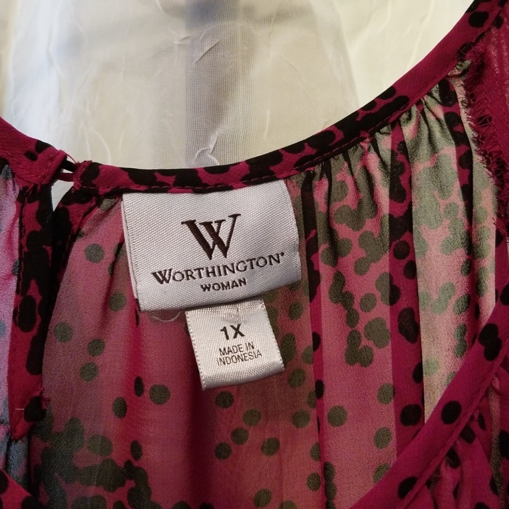 Short sleeve shirt/Worthington - Picture 3 of 3